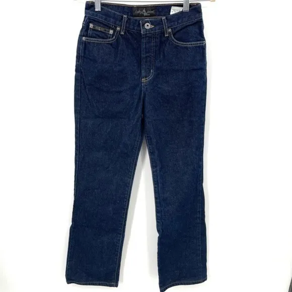 Baby Phat Vintage Dark Wash Denim Straight Leg Cotton Junior 3 Y2K Jeans