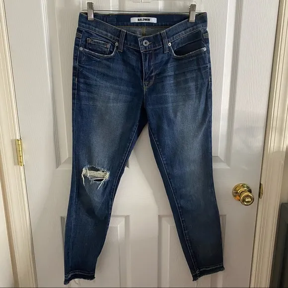 BALDWIN RIVINGTON VASHION DISTRESSED SKINNY JEAN