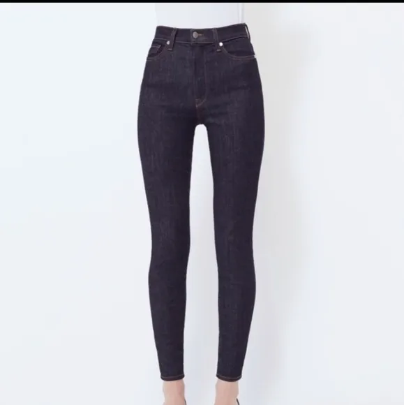 Baldwin Women's Ultra High Rise skinny Rinse.