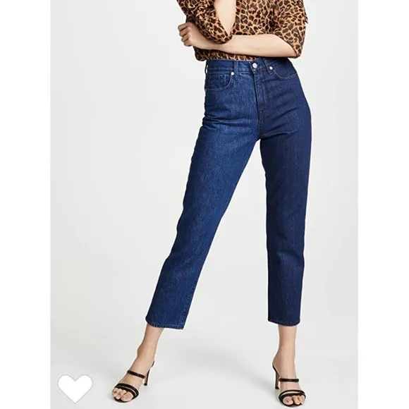 NWT BLDWN Tow-tone Vintage Straight Leg Jeans
          
      NWT
