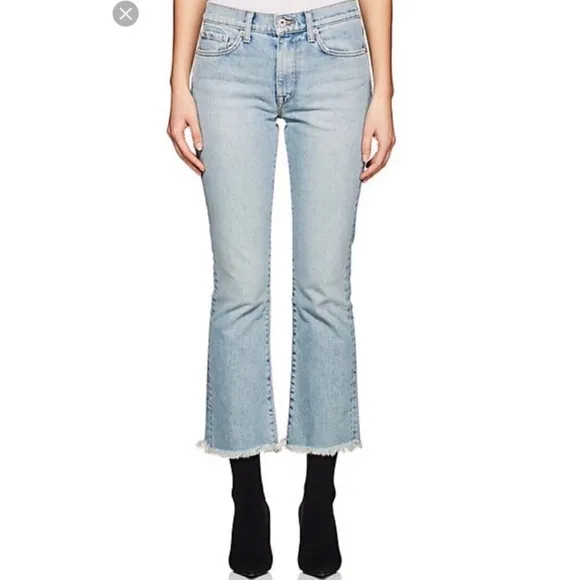 NWT Baldwin mid rise fringe ankle skinny jeans
          
      NWT