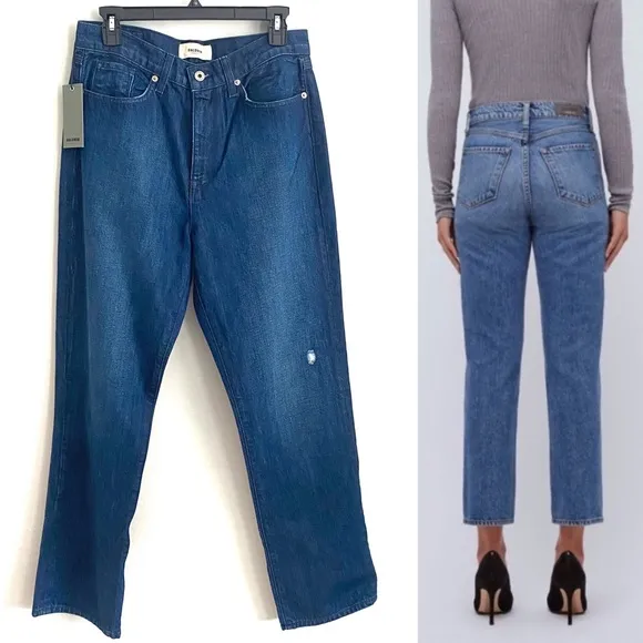Baldwin Therese High Rise Classic Straight Jeans
          
      NWT