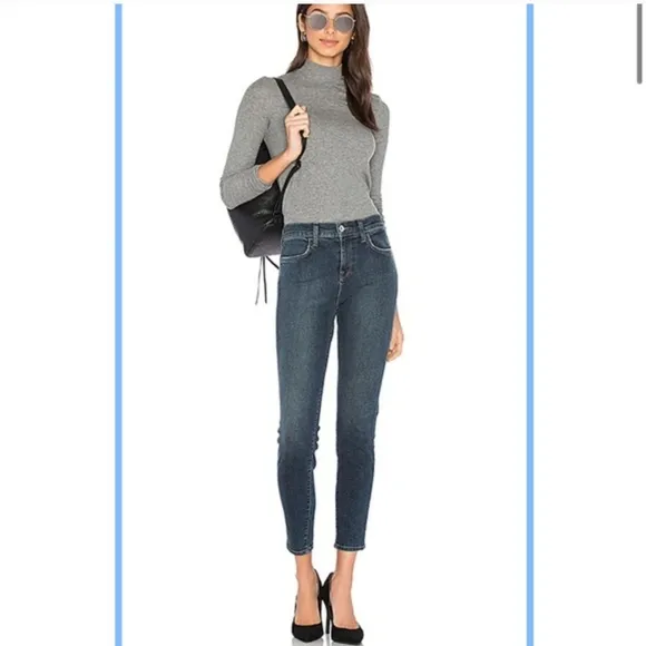 Baldwin Karlie high rise cropped skinny. Size 27