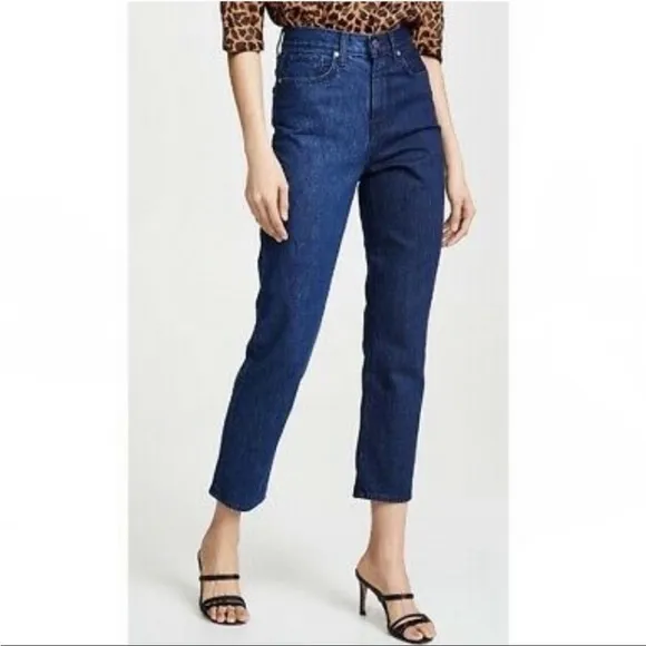 BLDWN Blue Enigma Two Tone Retro 100% Cotton Stretch Vintage Straight Jeans Sz25
          
      Boutique