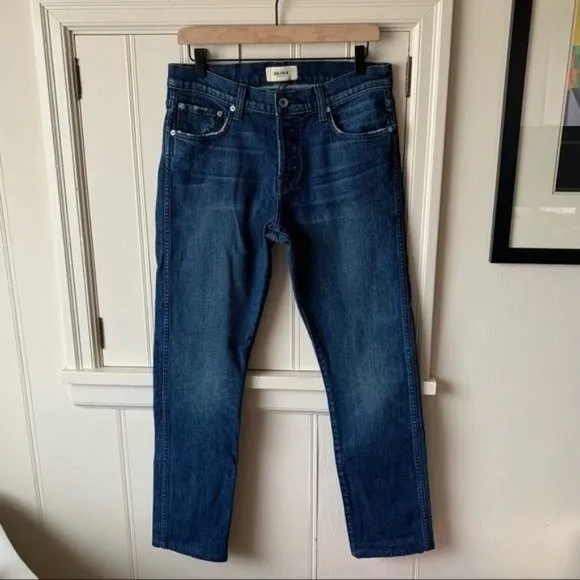 BALDWIN Henley Slim Straight Denim Jeans