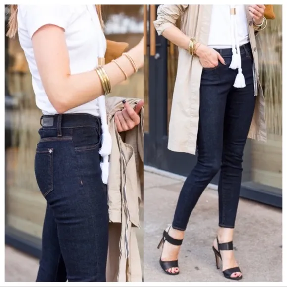 NWT Baldwin Karlie High Rise Cropped Skinny in Bliss size 24
          
      NWT
