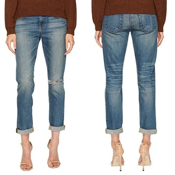 Baldwin Kennedy Low-rise Boyfriend Jean in Vault
          
      NWT