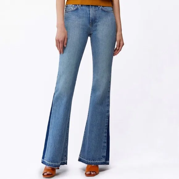 Baldwin Willow Mid-Rise Flare Jeans in Condor
          
      NWT