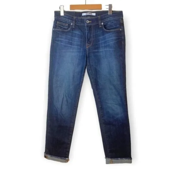 Baldwin The Andi Boyfriend Nolita Dark Wash Ankle Jeans