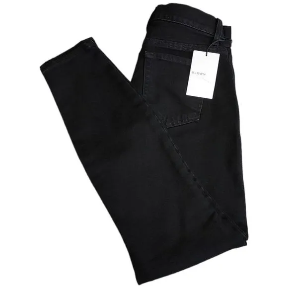 New BLDWN Baldwin Carbon Black Ankle Skinny Jeans 25
          
      NWT