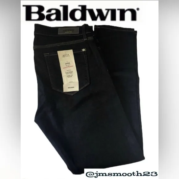 🆕BALDWIN Sophia Skinny Leg mid rise Jeans size 31 even wash
          
      Boutique
