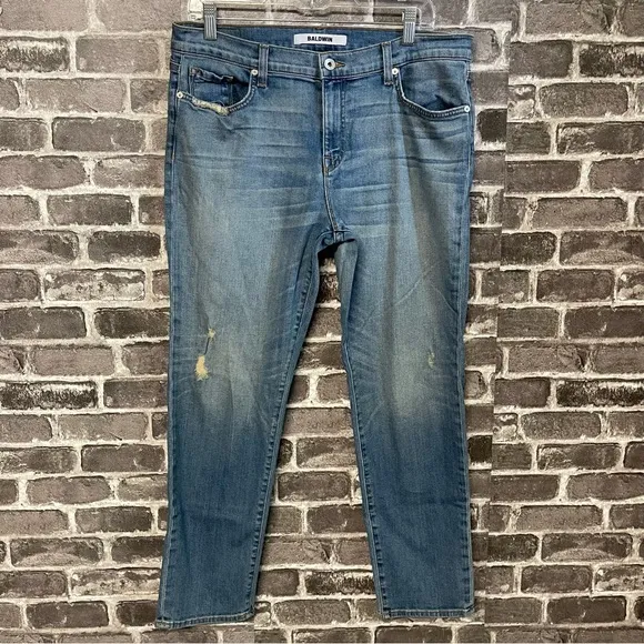 Baldwin The Andi slim boyfriend jeans distressed