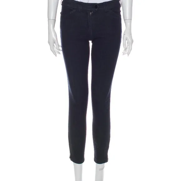Balenciaga Mid-Rise Skinny Leg Jeans