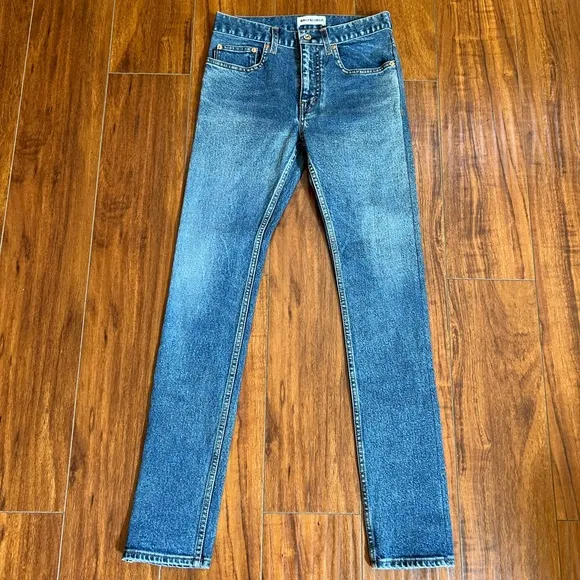 Balenciaga Mid-Rise Skinny Classic Women Cotton Blend Jeans