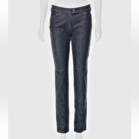 Balenciaga Women Mid-Rise Straight-Leg Black Denim Jeans Size US 28 FR 38 NWT
          
      NWT