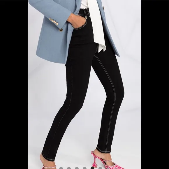 Balmain high rise skinny jeans
          
      NWT