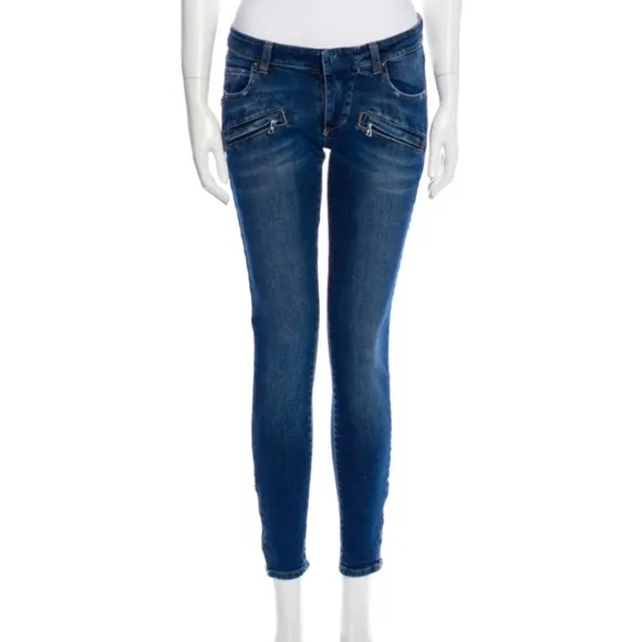 Pierre Balmain | Low-Rise Skinny Jeans