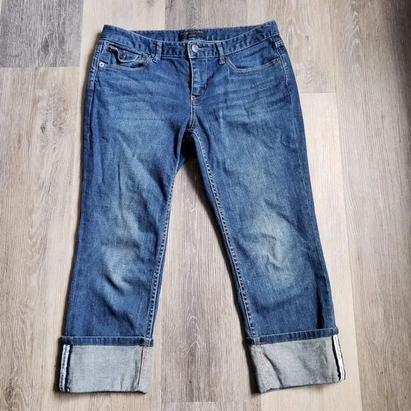 Banana Republic Cuff Capri Jeans