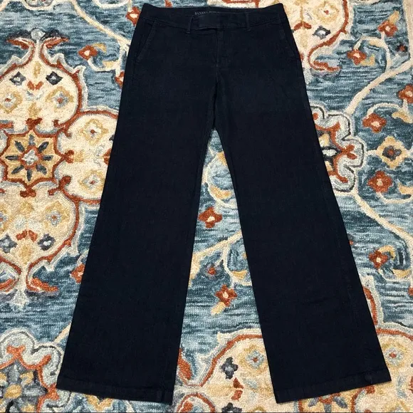 Banana Republic Jeans With Pockets Front & Back Dark Blue Size 28R