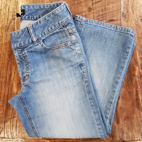 Banana Republic - Women's - Urban Capri Jeans - Blue - Size 0 Stretch