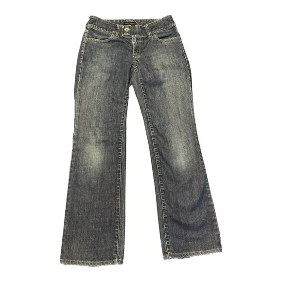 Banana Republic Women's Wide Leg Jeans Size 4 Stretch RN 54023 99% Cotton