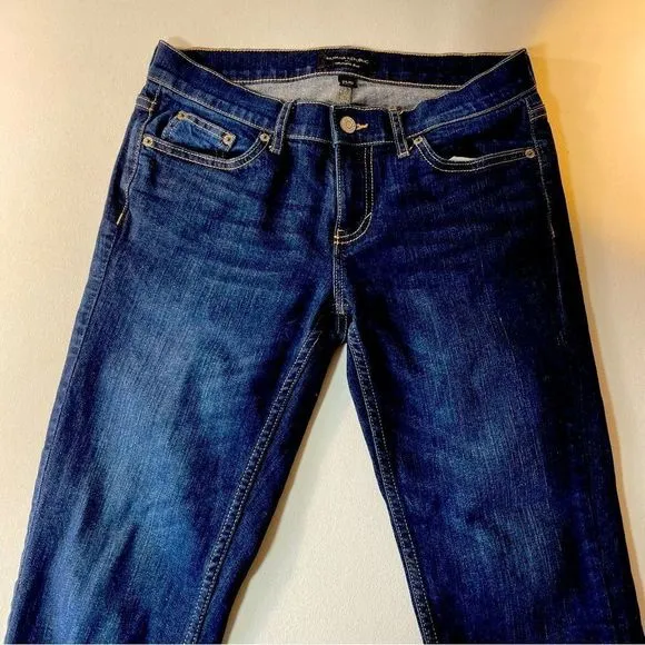 Banana Republic cropped Girlfriend Jean size 0 25