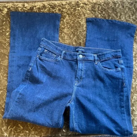 Banana Republic Womens Jeans Size 12 Bootcut Dark Wash Mid Rise