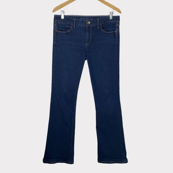 Banana Republic Dark Indigo Bootcut Jeans size 29