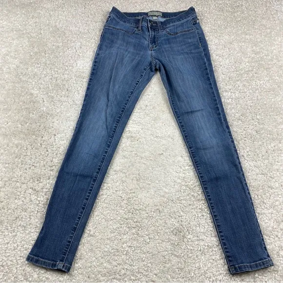 Banana Republic Jeans Women Size 27/4 Super Stretch Legging Dark Wash Blue Denim