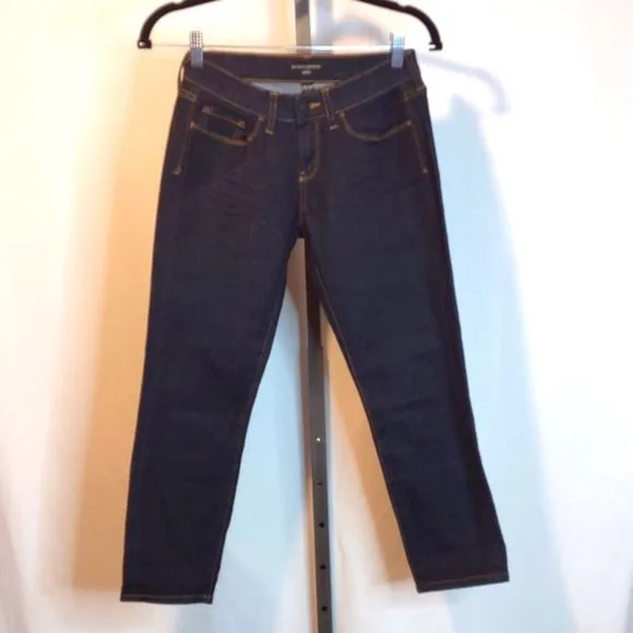 Banana Republic Size 24  Dark wash skinny jeans. EUC