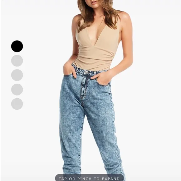 BARDOT HIGH WAIST acid wash cuff  JEAN NWT SIZE US 24
          
      Boutique