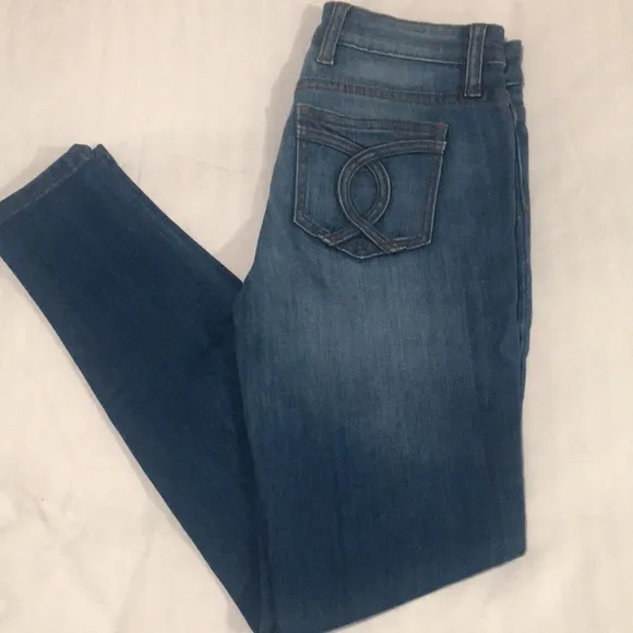 Bardot skinny stretch blue jeans Size 27 (Australian Designer)