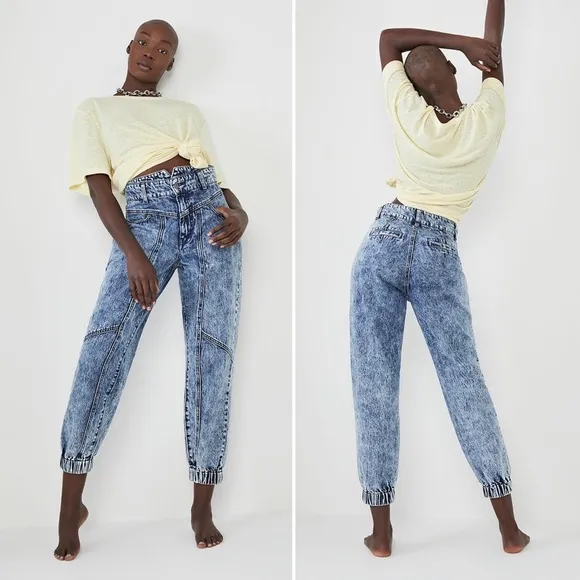 Bardot Spliced Seam Jean