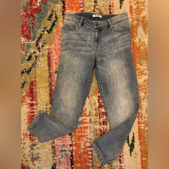 BB Dakota Slim Straight Crop Jeans