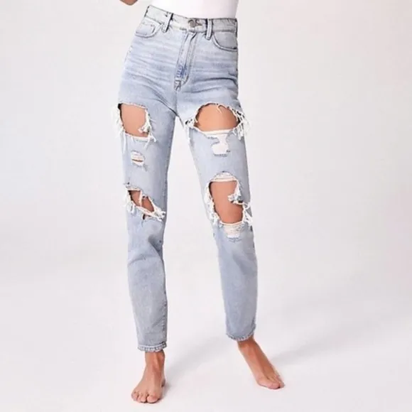 NWT BDG Distressed Mom Jeans
          
      NWT