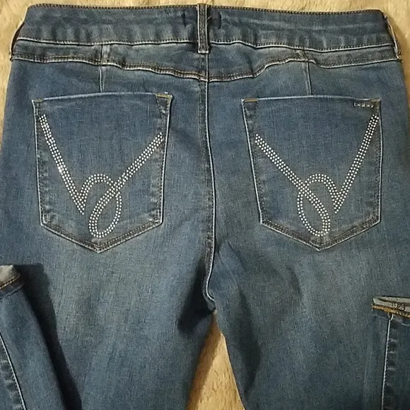 Bebe heartbreaker skinny Zoilita sz30 EUC