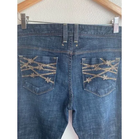 Bebé | Star Embellished Jeans, Size 30