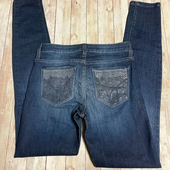 BEBE Rhinestone Jeans size 25