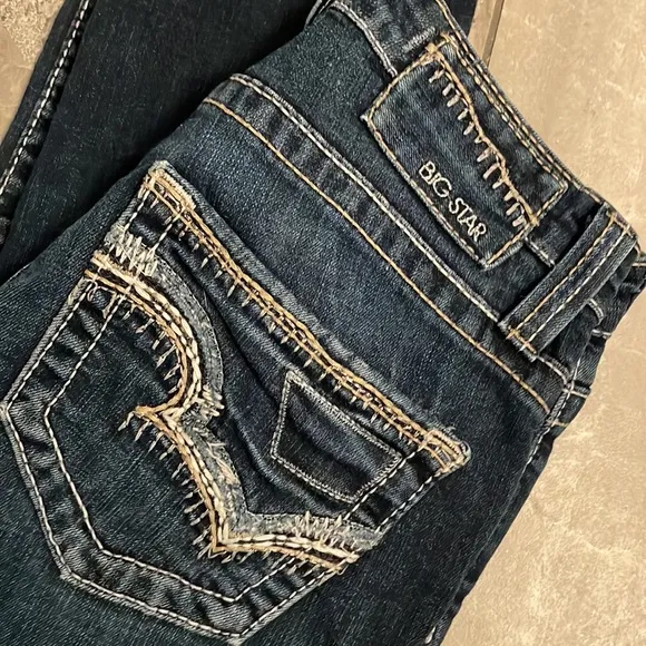 Big Star Alex Mid Rise Skinny Jeans