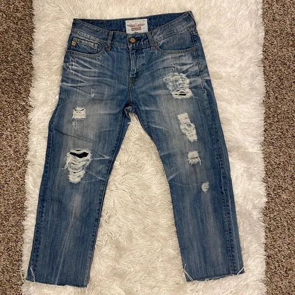 Big Star Joey Cropped Jeans Size 28