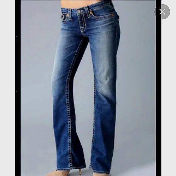 Big Star Remy Low Rise Boot Cut Jeans