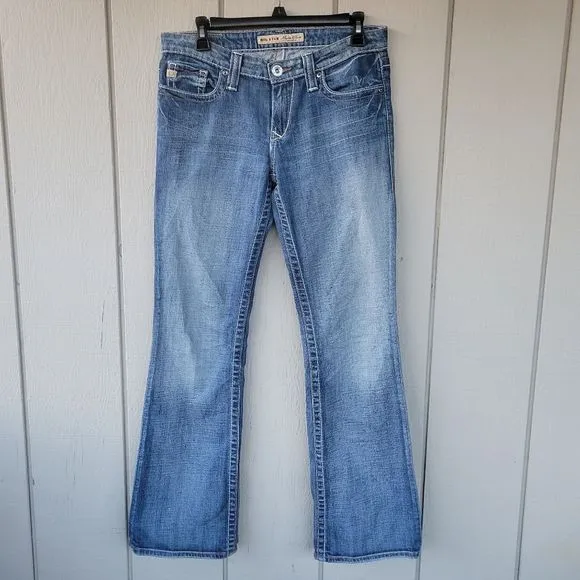 Big Star Maddie Boot cut denim jeans mid rise womens size 27 R