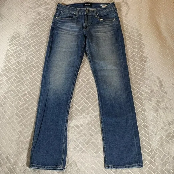 Womens Size 32 Big Star Modern Straight Jeans Denim Blue Medium Wash Nova XVI