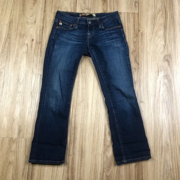 Big Star 1974 Jeans Womens Size 25 Remy Low Rise Fit Stretch Dark Wash Boot