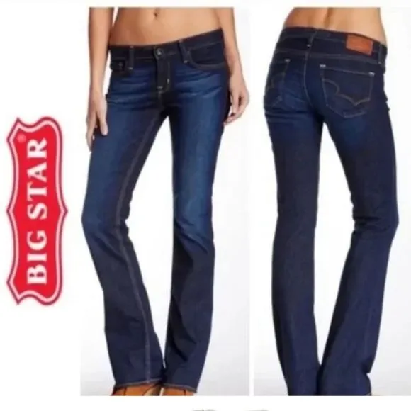 Big Star Low Rise Fit Remy Boot Jeans Size 27L