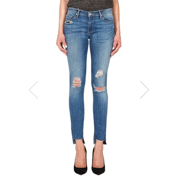 JUDE OFF STEP MID RISE SKINNY
          
      NWT
