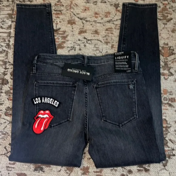BLACK ORCHID LOS ANGELES ROLLING STONE JEANS
          
      NWT