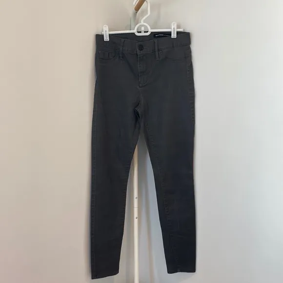 Black Orchid Stretchy Gray Pants with Slight Sheen