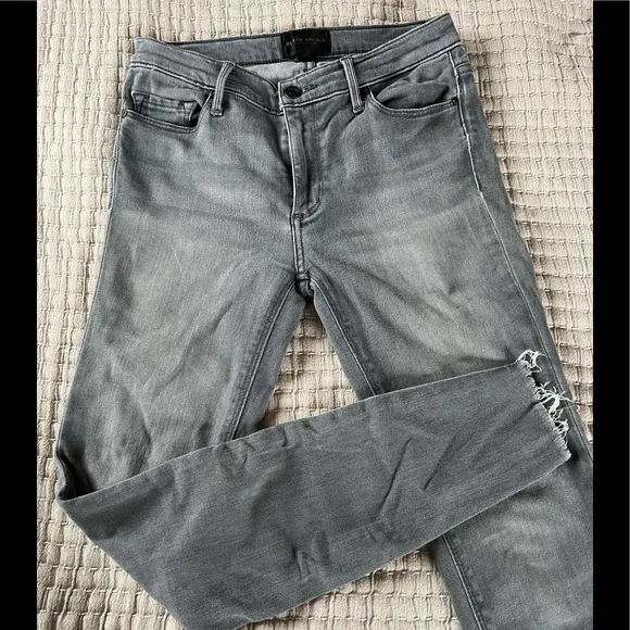 Black Orchid jeans “Noah ankle fray”