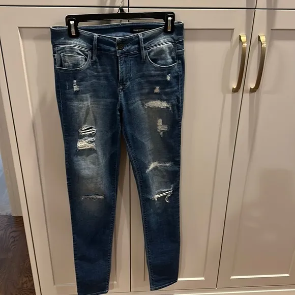 Black Orchid ripped denim skinny jeans